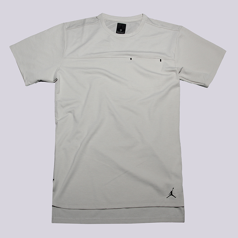 мужская бежевая футболка Jordan 23 Lux Pocket Tee 843082-072 - цена, описание, фото 1